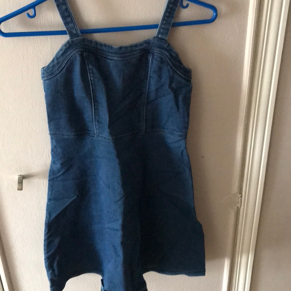 Stretchy jeans dress